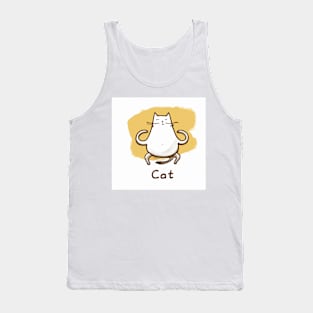 Cat: Paws and Power Tank Top